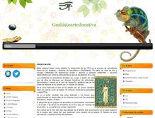 Tablet Screenshot of geohistoarteducativa.net